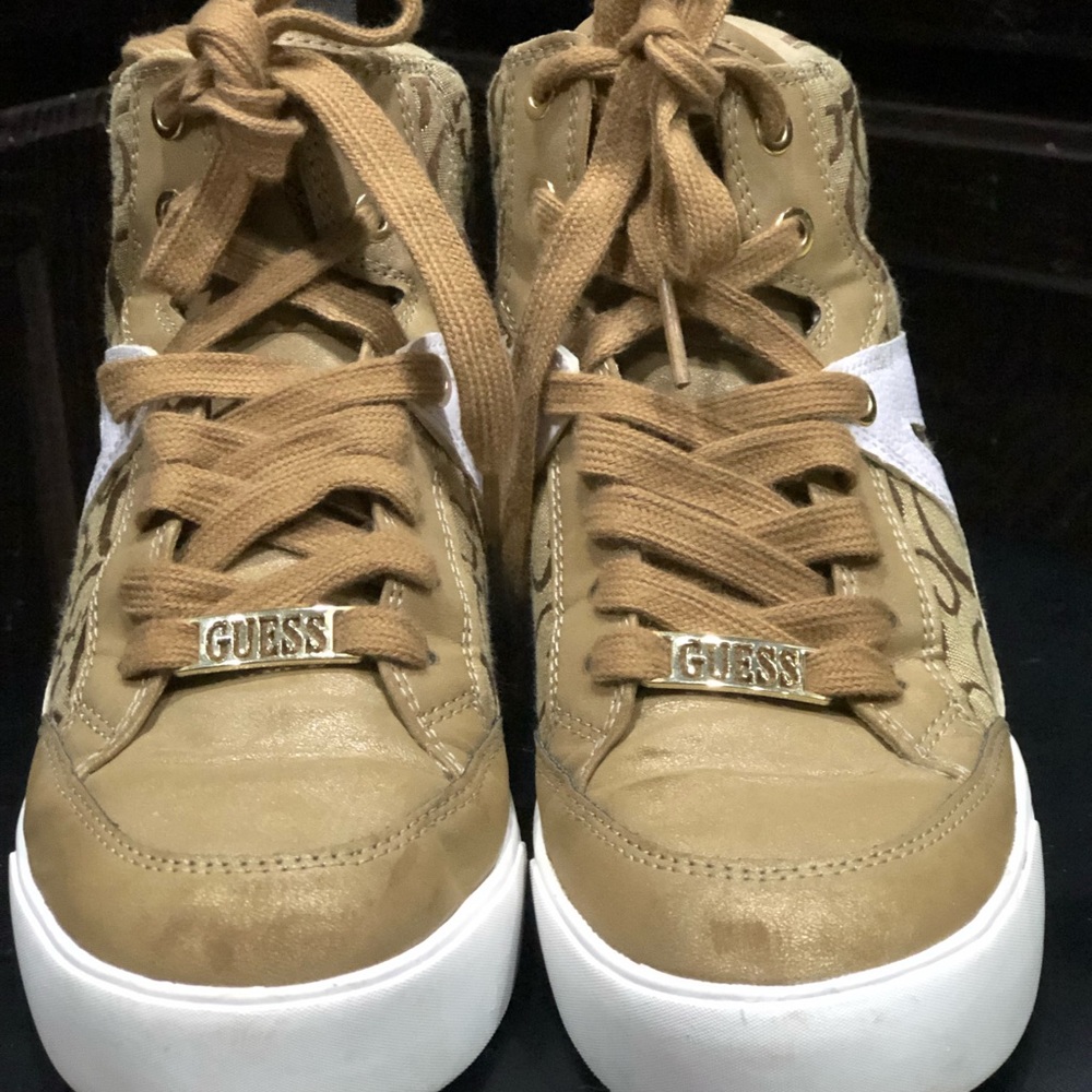 GUESS Women Wedge Sneakers - Picture 2 of 4